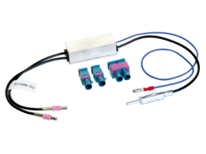 Antennenadapter Fakra(m)(Set)>DIN(m) 12V Phantom LEONI lose