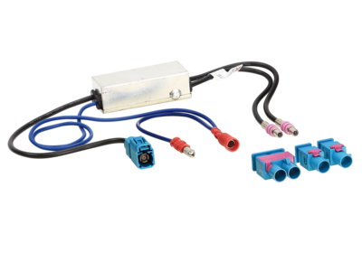 Antennenadapter Fakra(m)(Set)>Fakra(f) 12V Phantom lose