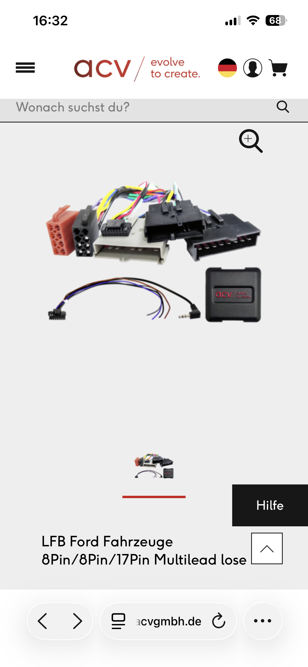Lenkrad-Adapter für Opel Meriva A 2006