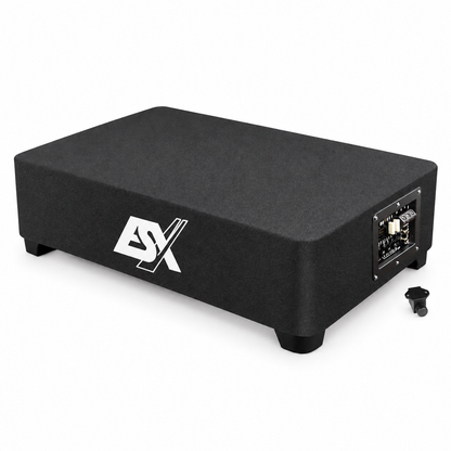 Aktiv-Subwoofer | tiefste Bassattacken aus dem Kofferraum erleben | ESX QX10BXA