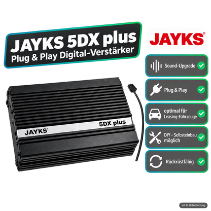 5DX plus | Auto-Verstärker Plug & Play ISO