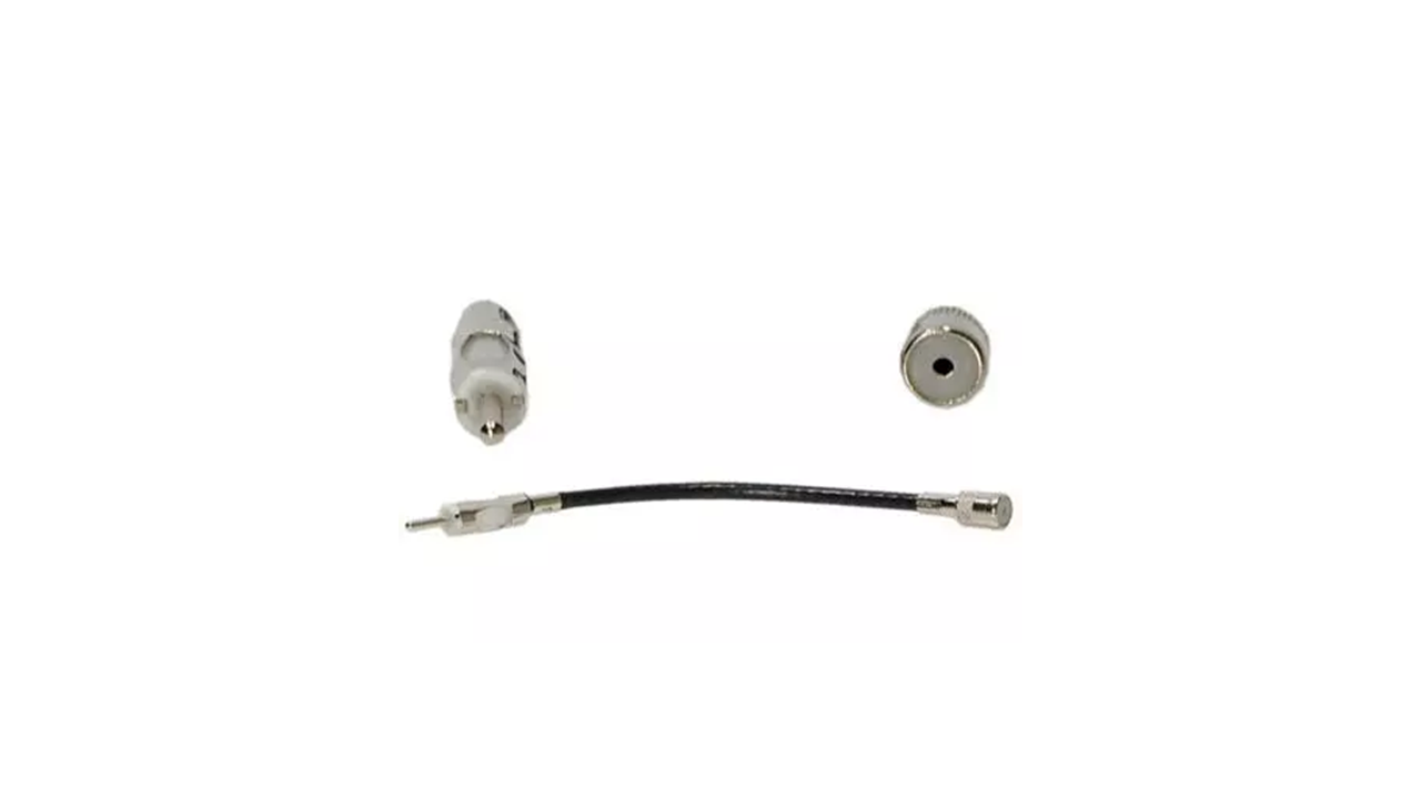 RTA 206.001-0 Antennenadapter ISO AM/FM Antennenadapter Universal ISO Buchse auf Stecker