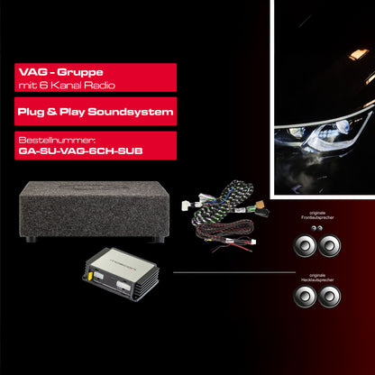 GLADEN SoundUP • für Seat Alhambra 7N