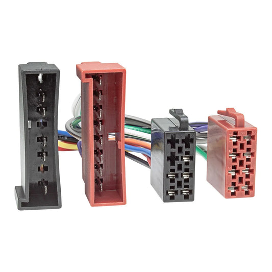Radio Adapter Kabel kompatibel mit Ford Mazda 121 Jaguar auf 16pol ISO Norm (alter Anschluss)